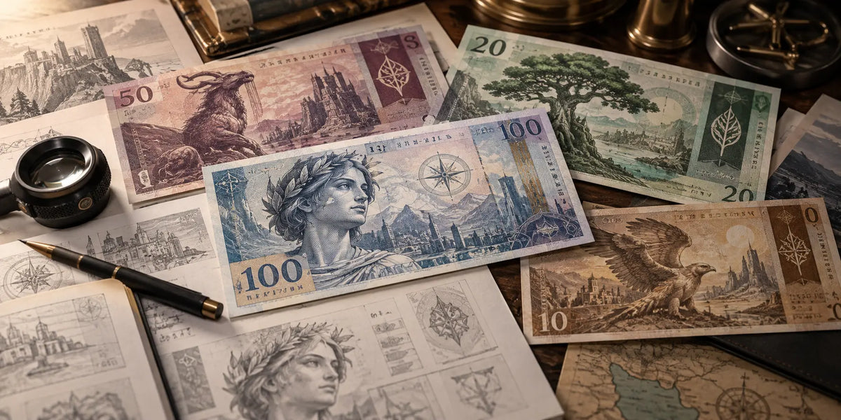 How to Design Fictional Currency for Film, Games, and Events