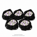 AI-generated illustration of 5 black duffel bags filled with $20 Full Print prop money stacks; 250 stacks in the kit. Money counter not included. See additional photos for actual product details.