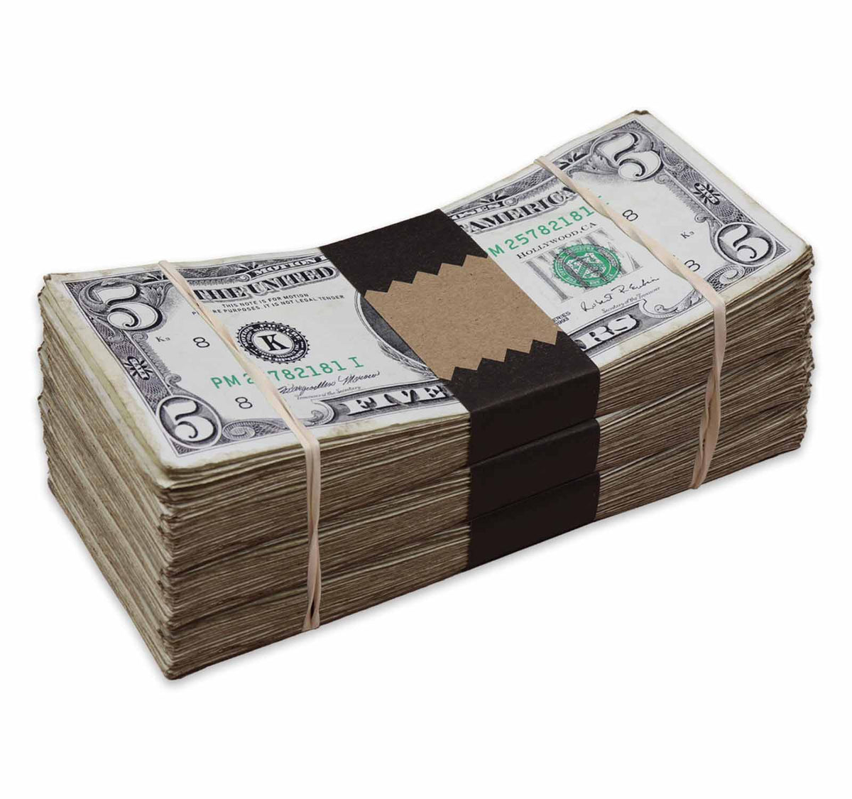 $1,500 ✔️RealAged™ Full Print 1990 Series Stacks Bundle - Prop Money Inc.