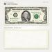 $100 1990s Close-Up prop bill: front-printed bill above its blank bordered reverse.