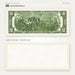 $2 1990s Close-Up prop bill: back-printed bill above its blank bordered reverse.