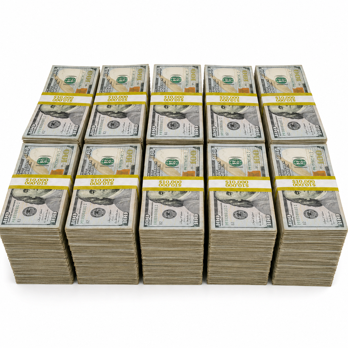 $1,000,000 RealAged® Full Print New Series Stacks