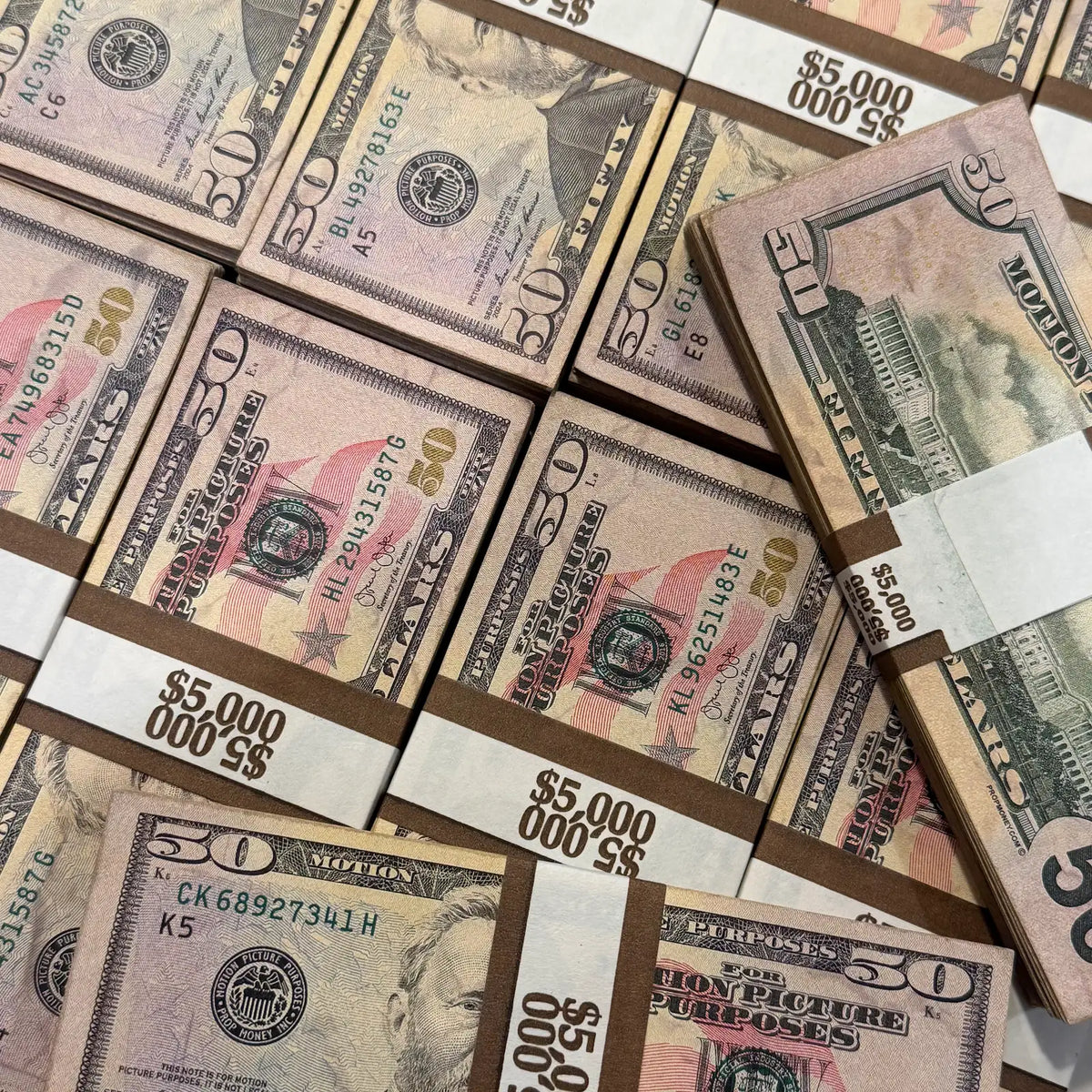 $5,000 RealAged® Full Print New Series Stack