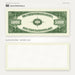 $5,000 Vintage Close-Up prop bill: back-printed bill above its blank bordered reverse.