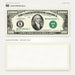 $5,000 Vintage Close-Up prop bill: front-printed bill above its blank bordered reverse.