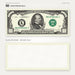 $1,000 Vintage Close-Up prop bill: front-printed bill above its blank bordered reverse.