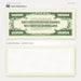 $10,000 Vintage Close-Up prop bill: back-printed bill above its blank bordered reverse.