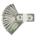 1990 Series mixed prop money stack for film and photography