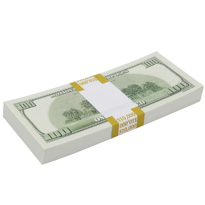 $50,000 Blank Filler 2000 Series Prop Money Stacks - Prop Money Inc.