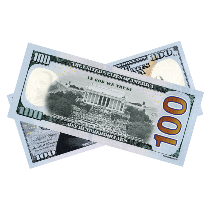 Martin Luther King Jr. Commemorative Bills - PropMoney.com